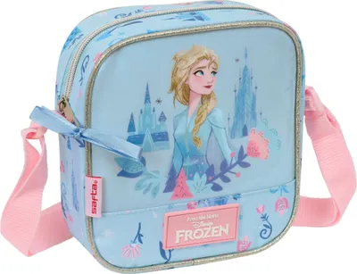 Zdjęcie produktu dla Torba na ramię Frozen Ice magic Blue 16 x 18 x 4 cm