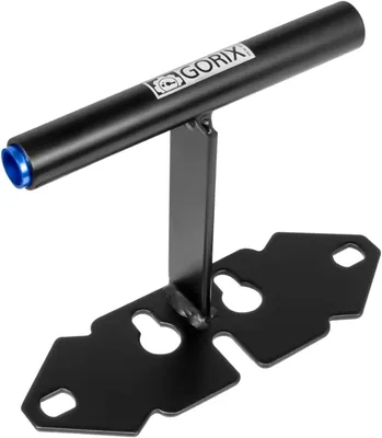 Productafbeelding van Achtervorkhouder fiets - Steekas 12 en 15 mm - Mat zwart