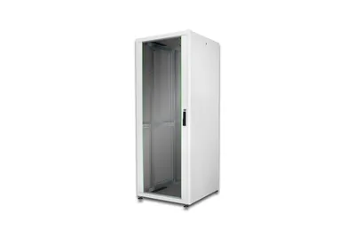 Produktbild von Netzwerkschrank Dynamic Basic Serie - 800x800 mm (BxT) (hellgrau, 42 Höheneinheiten)