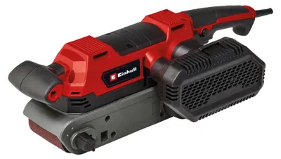 Zdjęcie produktu dla Einhell TE-BS 850 E, Szlifierka taśmowa, Zacisk, Szary, Czerwony, 200 RPM, 400 RPM, Prąd przemienny