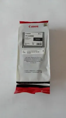 Produktbild von Canon PFI-320MBK, Mattschwarz, Tinte auf Pigmentbasis, 300 ml, 1 Stück(e)