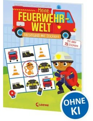 Obrázok produktu pre Meine Feuerwehr-Welt - Rätselspaß mit Stickern