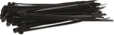 Produktbild von KSS Kabelbinder-Sortiment Polyamid 6.6, schwarz, 190x4,8, UV-beständig, 100 Stück