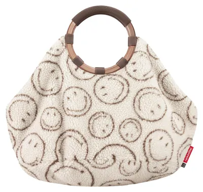 Produktbild von Reisenthel loopbag hobo, Frau, Hobo-Tasche, Reißverschlusstasche, Beige, Braun, Muster, Braun
