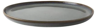 Produktbild von Dutch Rose Sapphire Teller Ø 28 cm, grau, 4 Stück