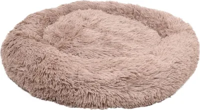 Zdjęcie produktu dla Legowisko dla psa Flamingo, okrągłe, jasnobrązowe, wymiary: 70 cm