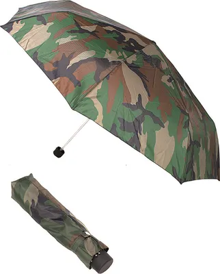 Produktbild von Mil-tec Faltbarer Regenschirm, Woodland