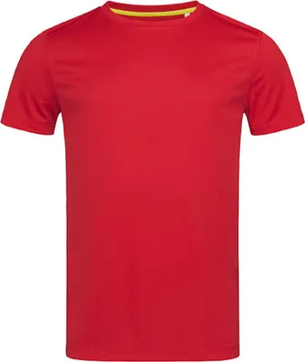 Produktbild von Stedman® - Active 140 Crew Neck - Crimson Red - S