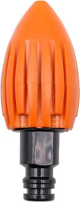Image de Buse pour nettoyeur de canalisations - Jet d'eau - Buse pour nettoyeur haute pression - Buse pour nettoyeur à eau à dissolution rapide - Oranger