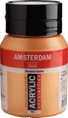 Produktbild von Royal Talens Acrylfarbe 803 Dunkelgold 500 ml Malen