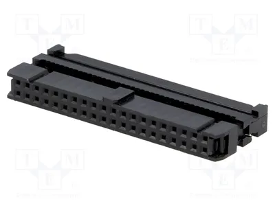Image de 2 connecteurs femelles AWP-40 de 1,27 mm pour câbles plats, avec 40 broches