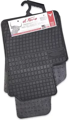 Immagine prodotto di 2007-2020 Fiat 500 500C tappetini in gomma nera 4 pz