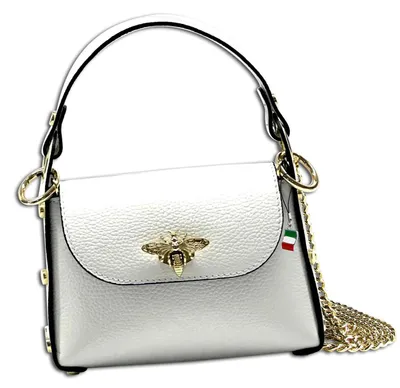 Produktbild von Tasche weiß Florence Leder OTF817W
