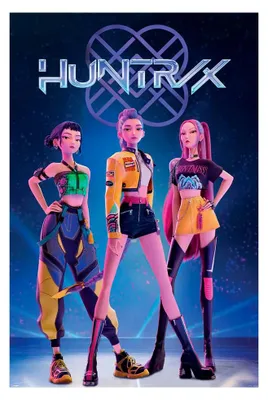 Image de KPop Demon Hunters Poster Huntr/x 61 x 91.5 cm