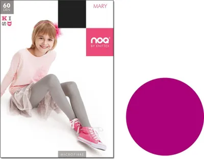Produktbild von Kinderstrumpfhose aus Mikrofaser 60 den blickdicht 152-158 Fuchsia