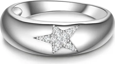 Produktbild von Glanzstücke München Ring Stern Sterling Silber Zirkonia 50083077 50
