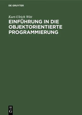Produktbild von Einführung in die objektorientierte Programmierung