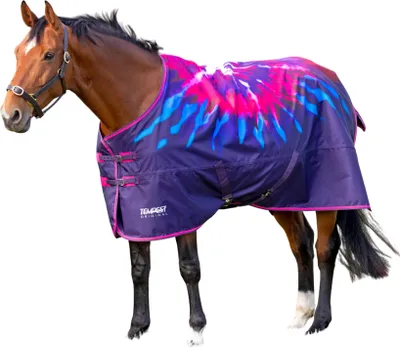 Produktbild von Tempest - "Original" Batik Pferdedecke ER1750 (145cm) (Marineblau/Pink)