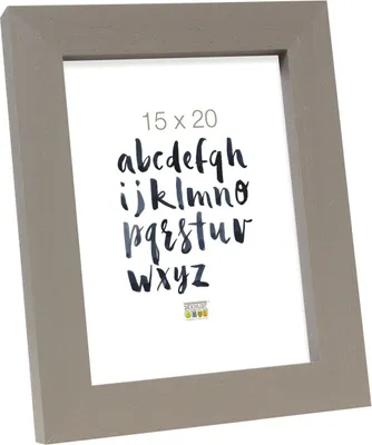 Produktbild von Deknudt Fotorahmen aus Holz, taupefarben, 15 x 20 cm, S45PK