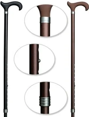 Produktbild von Derbystock Silikon-Ergonomic verstellbar>>>>Farbe: schwarz
