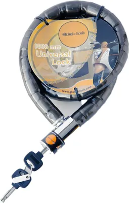 Produktbild von Global Lock Classic Kabelschloss Schwarz 120 cm Schwarz 120 cm