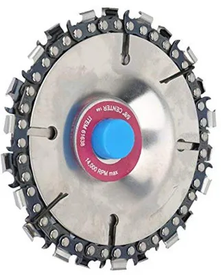 Immagine prodotto di Lama abrasiva in legno per la lavorazione del legno da 4 pollici, lama da 22 denti per seghetti da 4 pollici, lama abrasiva in legno per la riduzione del rumore e la protezione contro le scheggiature (4 pollici, 100 mm)