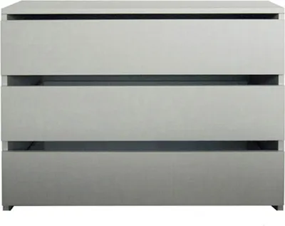 Produktbild von Schubkasteneinsatz Zubehör für Kleiderschrank Leinen grau 52x38x58cm