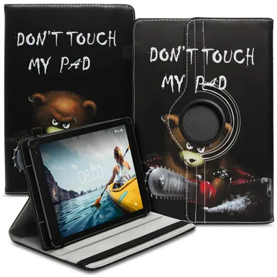 Produktbild von Schutzhülle 360 Grad Drehbar für VALE Tablet V10E / V10A Hülle Tasche CaseFarbe Uni 360 Taschen:Motiv 8