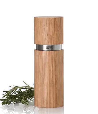 Obrázek produktu pro AdHoc MP412 Mlýnek na sůl nebo pepř Textura 15 cm, nerezová ocel | světlý dub