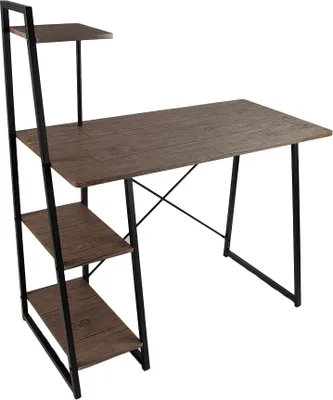 Obrázok produktu pre IdePar - Stôl Messa Tmavý dub/čierna