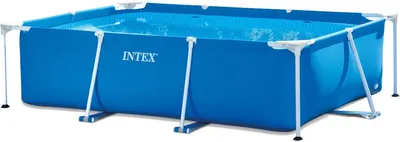 Image de Intex 28270NP INTEX Pool Rectangular 220x150cm ohne Filterpumpe eckig blau