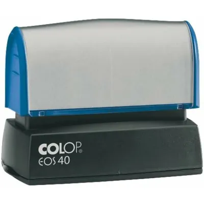 Produktbild von COLOP Textstempel, individualisierbar EOS 40 selbstfärbend blau, schwarz, rot