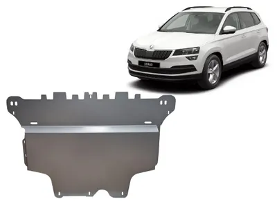 Produktbild von Aluminium Unterfahrschutz für Motor der Marke Skoda Karoq