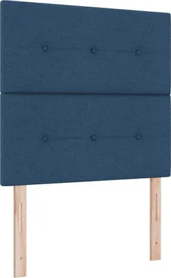 Immagine prodotto di vidaXL Testiera regolabile in altezza con testiera blu 100 cm Tessuto