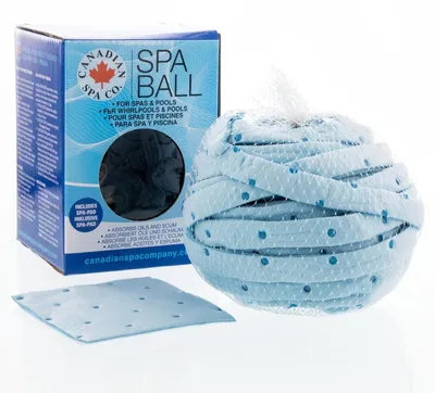 Produktbild von Ölabsorber Schwimmkugel Whirlpoolreinigung - Bis 30 Tage nutzbar - Für alle Whirlpools und Spas - Ölabsorbierend