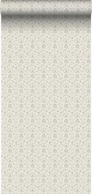 Obrázok produktu pre Sanders & Sanders tapety kvetinový vzor béžová a svetlosivá 53 cm x 10 m