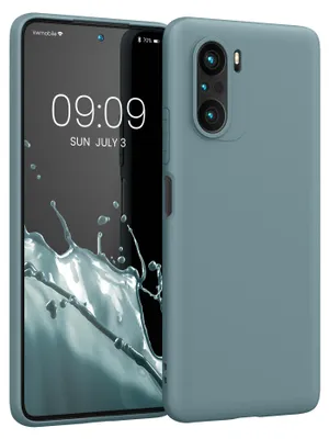Produktbild von kwmobile Handyhülle für Xiaomi Mi 11i / Poco F3 Hülle - TPU Case - Kabelloses Laden - Schutzhülle Cover in Arctic Night