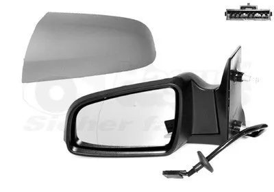 Produktbild von VAN WEZEL 3792827 Außenspiegel Seitenspiegel Links für OPEL ZAFIRA B (A05) Asphärisch Beheizt Grundiert