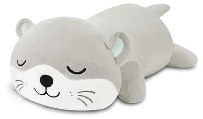 Produktbild von Plüsch-Kuscheltier Otter, 35 cm, Gewichtskissen, für Kinder und Erwachsene