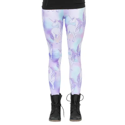 Produktbild von cosey - Unicorn Line Leggings (Einheitsgröße) - Design Pastell Einhorn