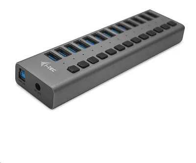 Obrázek produktu pro i-tec USB 3.0 nabíjecí HUB 13port + Power Adapter 60 W