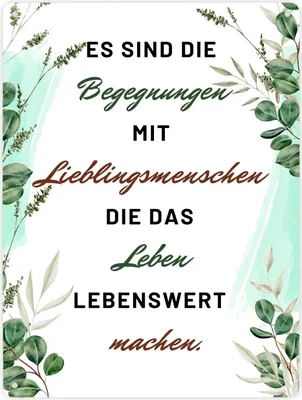 Produktbild von Es sind die Begegnungen mit Lieblingsmenschen Metallschild XXL in 28x38 cm