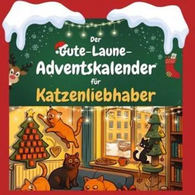 Produktbild von Der Gute-Laune-Adventskalender für Katzenliebhaber