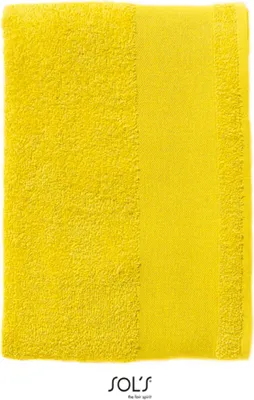 Produktbild von SOLs 89001 | Bath Towel Island - Badetuch | 70 x 140 cm - Farbe: Lemon - Größe: 70 x 140 cm