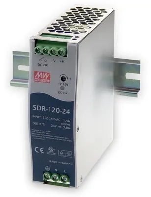 Obrázek produktu pro MEAN WELL SDR-120-48 Spannungswechsler (SDR-120-48)