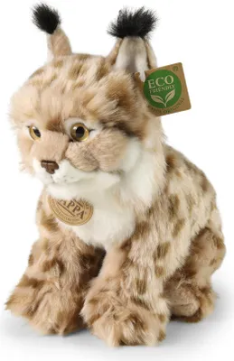 Produktbild von Plüsch-Luchs sitzend 27 cm ECO-FRIENDLY