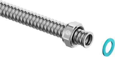 Image de Tuyau en acier inoxydable Merabell Ready  3/4 "x3/4" 60 cm