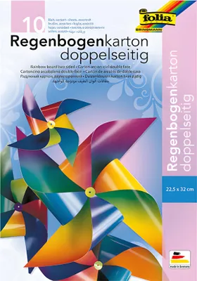 Image de folia  775 folia Regenbogenkartonmappe, 225 x 320 mm, 200 g/qm
