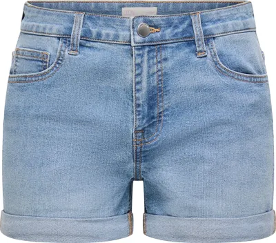 Produktbild von JDY Jeansshorts mit aufgerolltem Saum und Five-Pocket-Design Größe: XS
