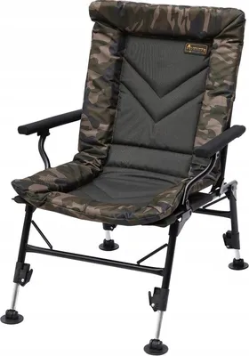Image de Chaise de pêche avec accoudoirs Chaise de camping carpe pêcheur Chaise carpe jusqu'à 140